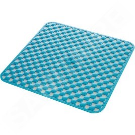 Aqualine Geo - Tapis de douche antidérapant, bleu 97535311