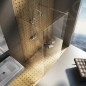 Ravak Walk-In - Cabine de douche Walk-in Corner 120/80, 1200x800 mm, aluminium brillant/verre clair GW1CG4C00Z1
