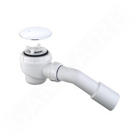 Kludi Siphons - Garniture de vidage pour receveur Tasso, chrome/plastique 2105205-00