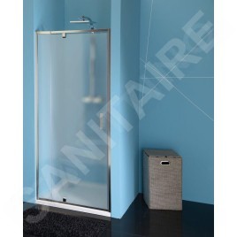 Polysan Easy Line - Porte de douche pivotante 880-1020 mm, verre Brick EL1738