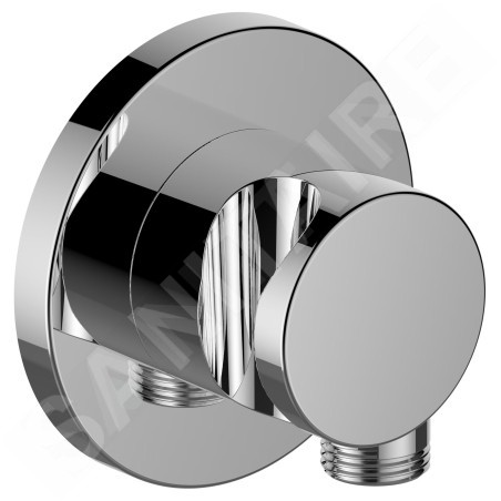 Keuco IXMO - Coude de raccordement avec support, chrome 59592010001