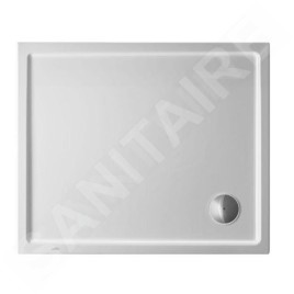 Duravit Starck Slimline - Receveur de douche 900x750x45 mm, blanc 720117000000000