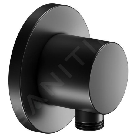 Keuco IXMO - Coude de raccordement de douche, noir mat 59547370001