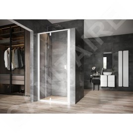 Ravak Nexty - Porte de douche pivotante 1100 mm, blanc/verre clair 03OD0101Z1