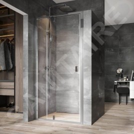 Ravak Nexty - Porte de douche pivotante 1200 mm, chrome/verre transparent 03OG0C00Z1