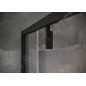 Ravak Nexty - Porte de douche pivotante 900 mm, noir/verre clair 03O70300Z1
