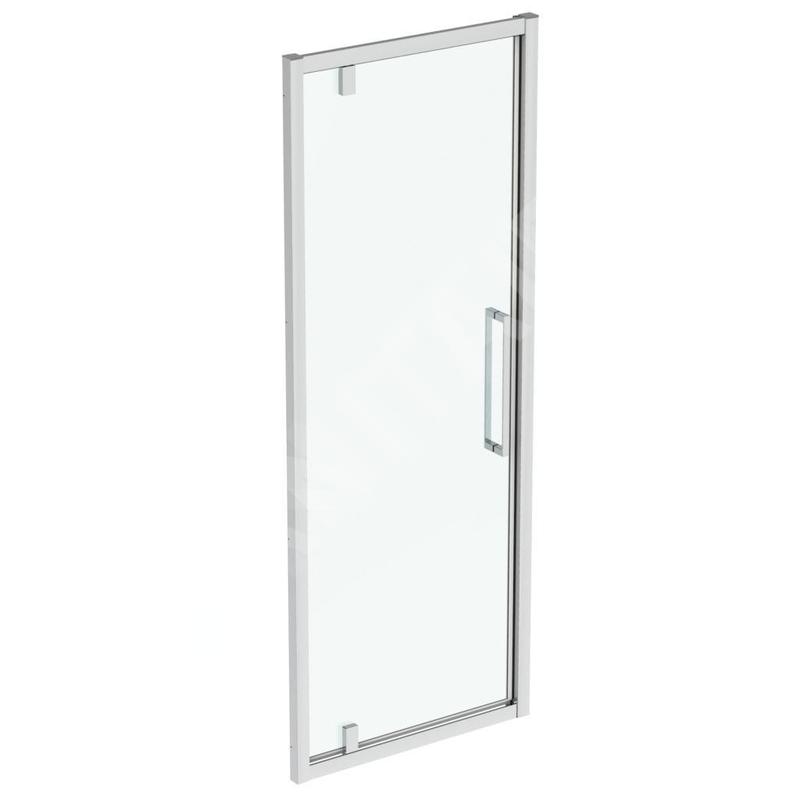 Ideal Standard i.Life - Porte de douche pivotanteante 800 mm, silver bright / verre clair T4837EO