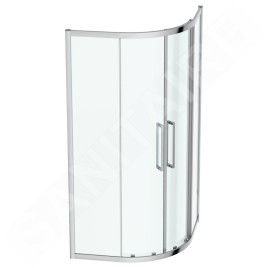 Ideal Standard i.Life - Cabine de douche 1000x1000 mm, silver bright / verre clair T4937EO
