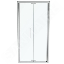 Ideal Standard i.Life - Portes de douche pliantes 950 mm, silver bright / verre clair T4852EO