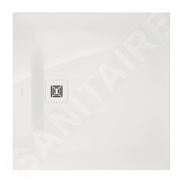 Duravit Sustano - Receveur de douche 900x900 mm, DuraSolid, blanc brillant 720271730000000