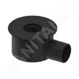Tece Accessoires - Siphon pour caniveau de sol max, évacuation latérale DN70 650002