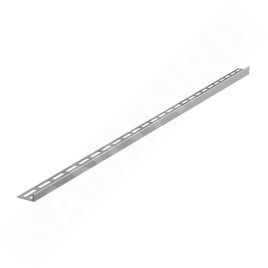 Alcadrain Douchegoten - Barre de mise à niveau du sol 1000 mm, gauche, hauteur de l'ourlet 12 mm, tapis en acier inoxydable