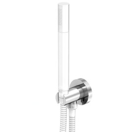 Steinberg 100 - Coude de raccordement avec support, chrome 100 1667