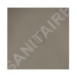 Bette Air - Receveur de douche 90x90 cm, BetteGlaze Plus, noisette 7350-417PLUS