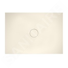 Bette Air - Receveur de douche 100x90 cm, BetteGlaze Plus, crème 7351-441PLUS