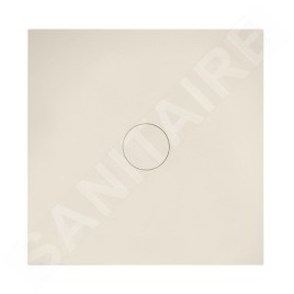Bette Air - Receveur de douche 100x100 cm, Anti-Slip Pro, crème 7352-441AE