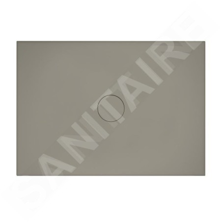 Bette Air - Receveur de douche 120x100 cm, BetteGlaze Plus, cachemire 7355-415PLUS