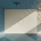 Bette Air - Receveur de douche 120x100 cm, BetteGlaze Plus, crème 7355-441PLUS