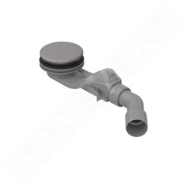 Bette Accessoires - Garniture de vidage pour receveurs de douche, sortie horizontale, quartz B597-412