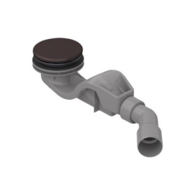 Bette Accessoires - Garniture de vidage pour receveurs de douche, sortie horizontale, slate B598-402