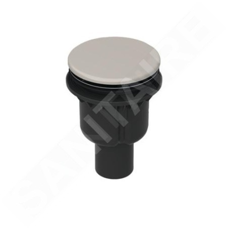Bette Accessoires - Garniture de vidage pour receveurs de douche, écoulement vertical, Anti-slip Pro, pergamon B594-001AY