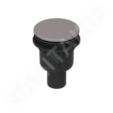 Bette Accessoires - Garniture de vidage pour receveurs de douche, écoulement vertical, Anti-slip Pro, quartz B594-412AY