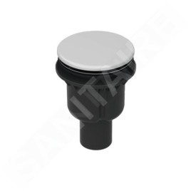 Bette Accessoires - Garniture de vidage pour receveurs de douche, écoulement vertical, Anti-slip Pro, snow B594-440AY