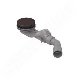 Bette Accessoires - Garniture de vidage pour receveurs de douche, sortie horizontale,  Anti-slip Pro, slate B597-402AY