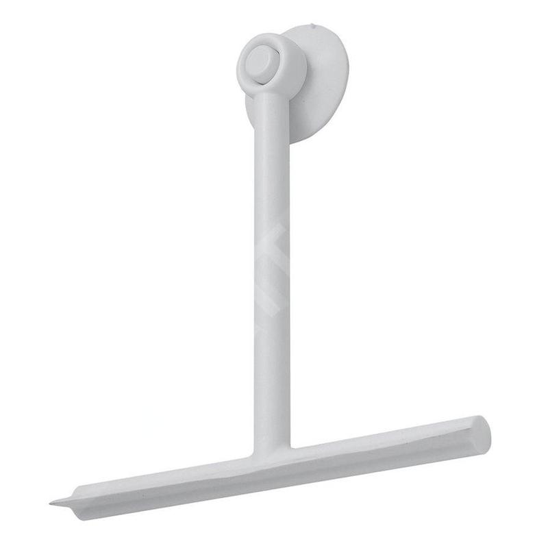 Sapho Accessoires de salle de bains Gedy - Raclette à vitre, avec ventouse, blanc mat 264102