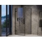 Ravak Cool! - Porte de douche 80x195 cm, noir/verre clair X0VV40300Z1