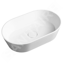 Sapho Lavabos - Lavabo Gerano, 600x380 mm, marbre, blanc GN600