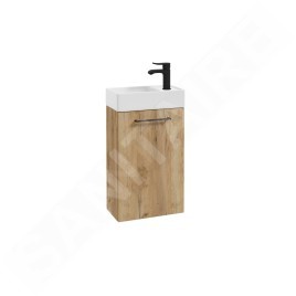 kielle Vega - Meuble avec lave-mains, 40x68x22 cm, chêne doré 50018S41