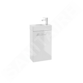 kielle Vega - Meuble avec lave-mains, 40x68x22 cm, blanc brillant 50018S40