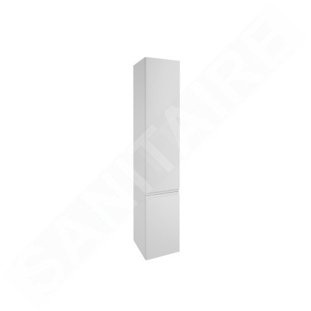 kielle Oudee - Armoire haute à suspendre, 157x30x32 cm, blanc brillant 50202010