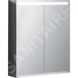 Geberit Option - Armoire de toilette avec éclairage, 600x700x150 mm 500.582.00.1