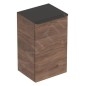Geberit Smyle Square - Meuble latéral, charnières à droite, noyer hickory 500.359.JR.1