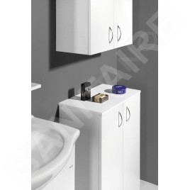 Aqualine Simplex Eco - Armoire suspendue 500x600x240 mm, blanc mat SIME530