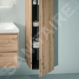 Laufen Lani - Armoire haute 165x35 cm, 1 porte, charnières à droite, chêne H4037221122671