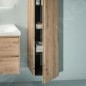 Laufen Lani - Armoire haute 165x35 cm, 1 porte, charnières à droite, chêne H4037221122671