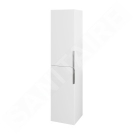 kielle Idolio - Armoire suspendue haute 155x35x35 cm, blanc brillant 50224010