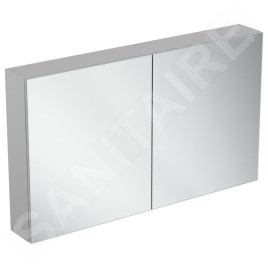 Ideal Standard Mirror&Light - Armoire de toilette 1000x700 mm, aluminium T3592AL
