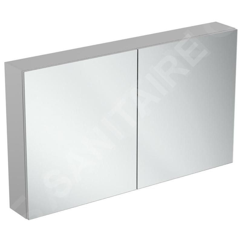 Ideal Standard Mirror&Light - Armoire de toilette 1000x700 mm, aluminium T3592AL