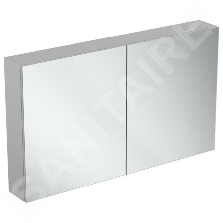 Ideal Standard Mirror&Light - Armoire de toilette 1000x700 mm, aluminium T3592AL
