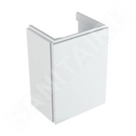 Geberit Xeno 2 - Meuble sous lave-mains 400 mm, blanc poli 500.502.01.1