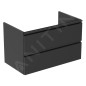 Ideal Standard Tesi - Meuble sous lavabo, 800x440x490 mm, noir T0051ZT