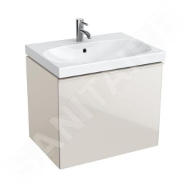 Geberit Acanto - Meuble sous lavabo 750 mm, sable gris 500.615.JL.2