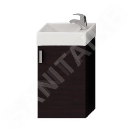 Jika Petit - Meuble avec lave-mains, 386x221x585 mm, chêne foncé H4535111753021