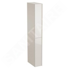 Geberit Acanto - Colonne haute 1730x220 mm, deux tiroirs, sable gris 500.638.JL.2