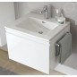 Laufen Pro S - Meuble avec lavabo, 600x500 mm, 1 tiroirs, blanc mat H8609614631041