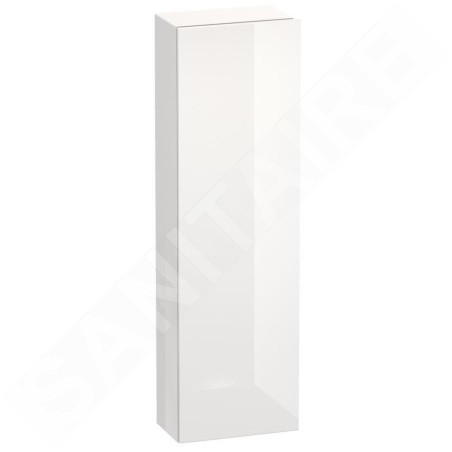 Duravit DuraStyle - Armoire haute 1400x400x240 mm, gauche, blanc brillant DS1218L2222